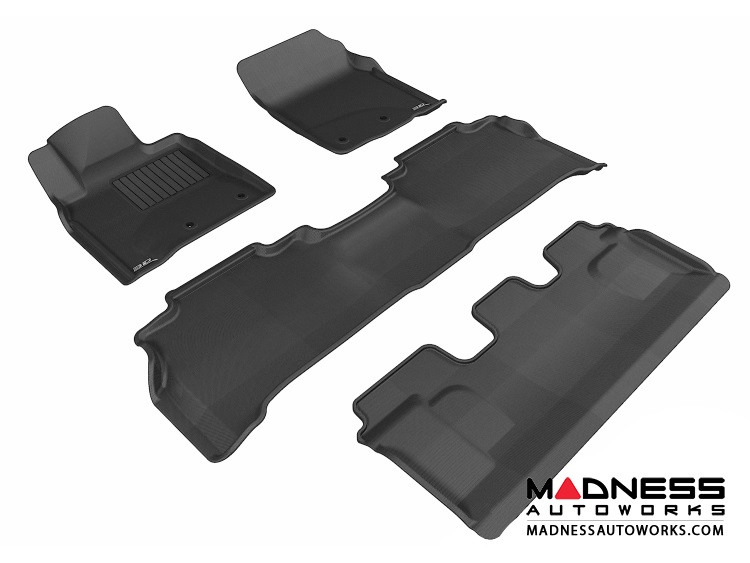 Lexus LX570 Floor Mats (Set of 4) - Black by 3D MAXpider